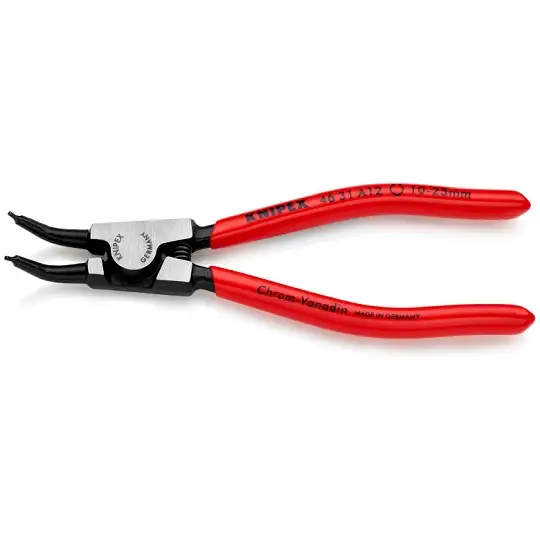 szczypce do pierścieni Segera zewnętrzne, kątowe 45º, zakres 10-25mm, KNIPEX [46 31 A12]