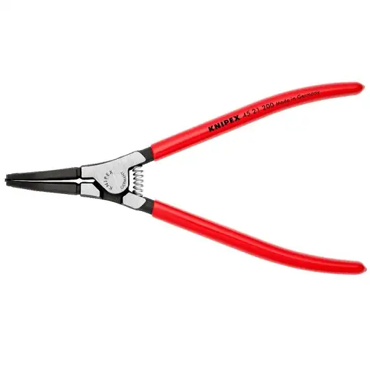 szczypce do pierścieni rozprężnych bez otworów, kątowe 30º, zakres od 12mm, KNIPEX [45 21 200]