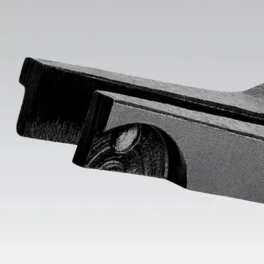 szczypce do pierścieni rozprężnych bez otworów, kątowe 30º, zakres od 12mm, KNIPEX [45 21 200]