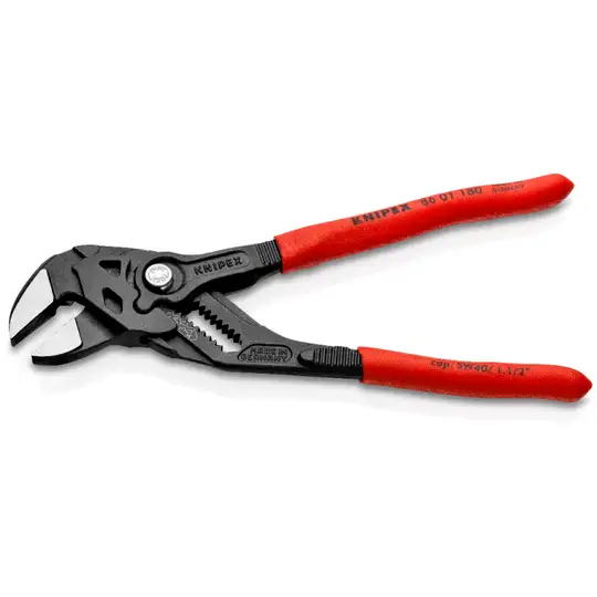 szczypce nastawne/klucz 180mm KNIPEX [86 01 180]