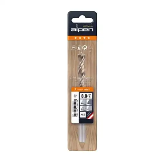 wiertło kręte do drewna 1mm, serii Timber Twist, Alpen [0067100100100]