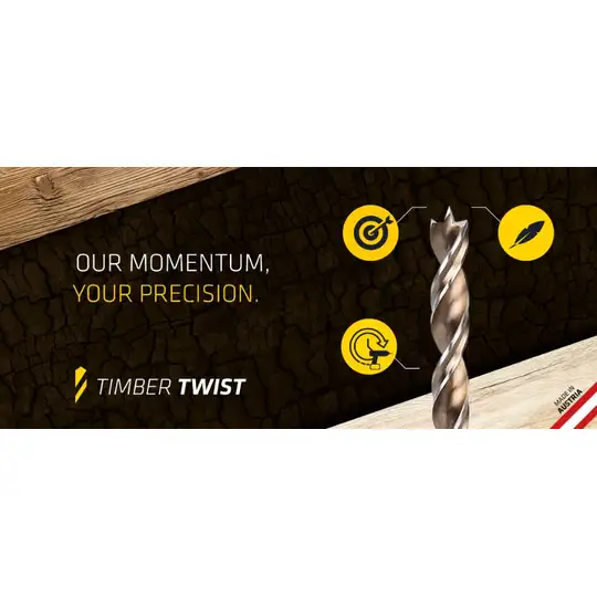 wiertło kręte do drewna 1mm, serii Timber Twist, Alpen [0067100100100]