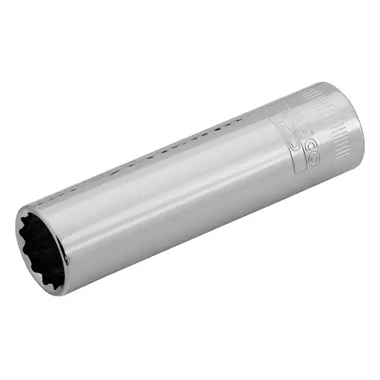 wydłużana, cienkościenna, nasadka ręczna 12-kątna 3/8" do śrub z łbem 21mm, Bahco [A7402DM-21]
