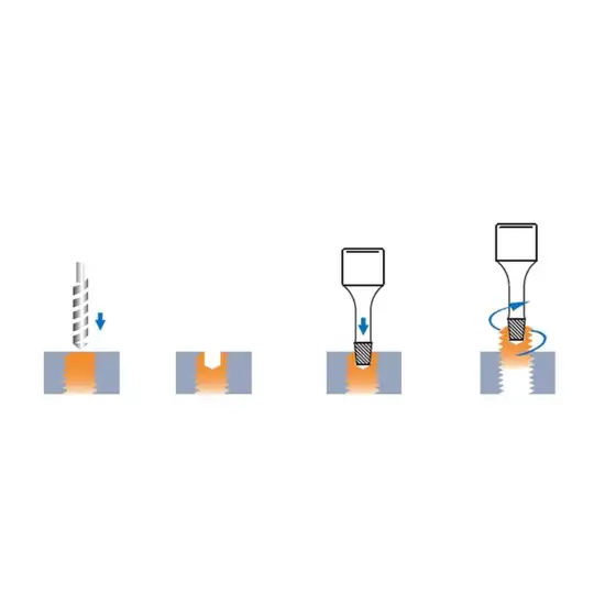 wykrętak do urwanych śrub o gwintach M14-M16, zabierak kwadrat 1/2", KOKEN [4129-37 8mm]