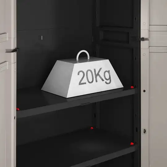 wysoka szafa PRO, KETER [17210847]