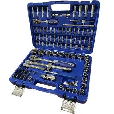 zestaw 115 szt. kluczy nasadowych 1/4" i 1/2", końcówek i akcesoriów, IRIMO [130-115-4] edycja limitowana