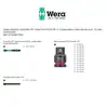 zestaw 16szt. nasadek udarowych z grzechotką 3/8" Zyklop Comfort 8100 SB 12, WERA [05005530001]