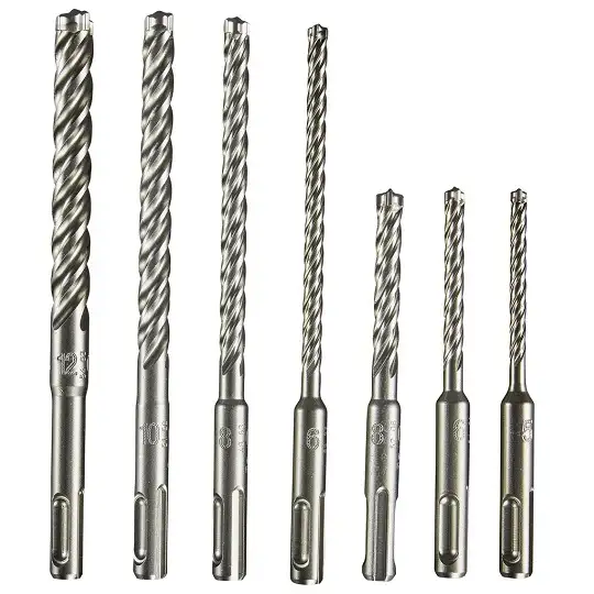 zestaw 7 szt. wierteł do betonu SDS+, Nemesis II, Makita [E-14928]