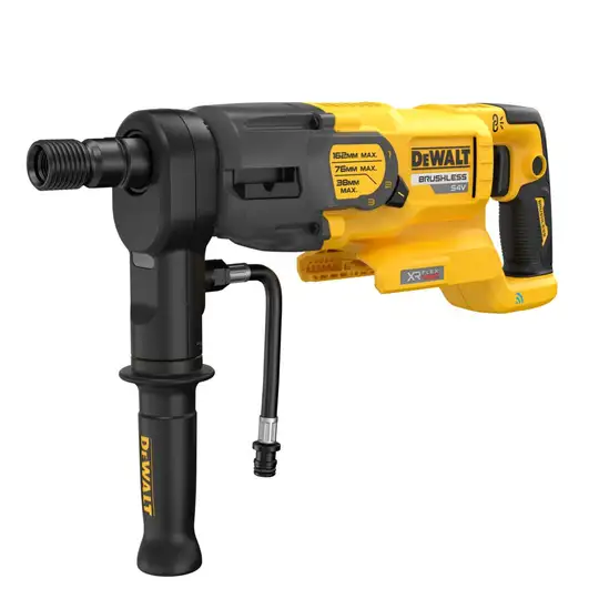 3-biegowa wiertnica diamentowa do pracy na sucho i mokro, FLEXVOLT, DEWALT [DCD150NK-XJ]