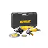 Zestaw 2 szlifierek kątowych: DWE492 230mm/2200W i DWE4207 125mm/1010W, DeWalt [DWE492SDT-QS] sieciowe zasilane 230V