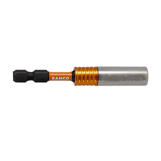 adapter magnetyczny udarowy do końcówek 1/4", z szybkozłączką, Bahco [66IM/KM75QR-1P]