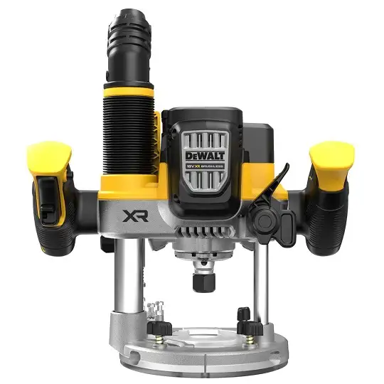 akumulatorowa frezarka górnowrzecionowa, 18V XR, tuleja zaciskowa 8mm-12mm, DeWalt [DCW620H2-QW] 2x5,0Ah, Li-Ion, POWERSTACK