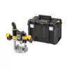 akumulatorowa frezarka górnowrzecionowa, 18V XR, tuleja zaciskowa 8mm-12mm, DeWalt [DCW620NT-XJ] Li-Ion, TStak