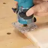 akumulatorowa frezarko - wycinarka górnowrzecionowa, 18V, 6mm, Makita [DRT52Z] LXT