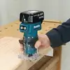akumulatorowa frezarko - wycinarka górnowrzecionowa, 18V, 6mm, Makita [DRT52Z] LXT