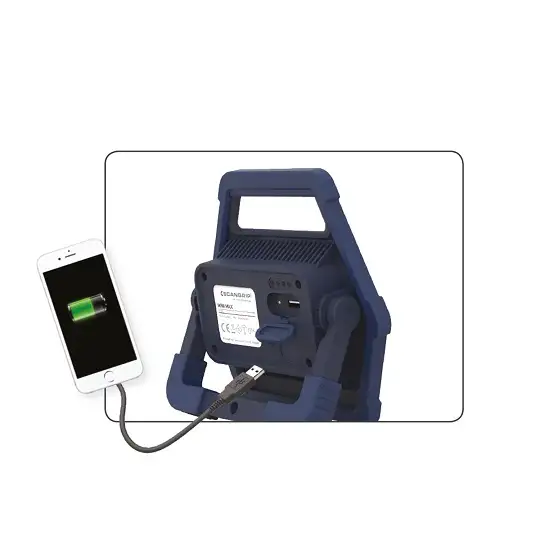 akumulatorowa lampa robocza COB LED 900 lumenów, Powerbank USB, MINI MAX PROMO Scangrip [49.0530] edycja limitowana