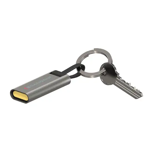 akumulatorowa latarka do kluczy, 75 lm, FLASH MICRO R, Scangrip [03.5113] USB