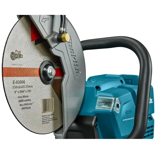 akumulatorowa przecinarka tarczowa 230mm, do cięcia betonu i stali, 40V max, Makita [CE003GZ02] Li-Ion, XGT