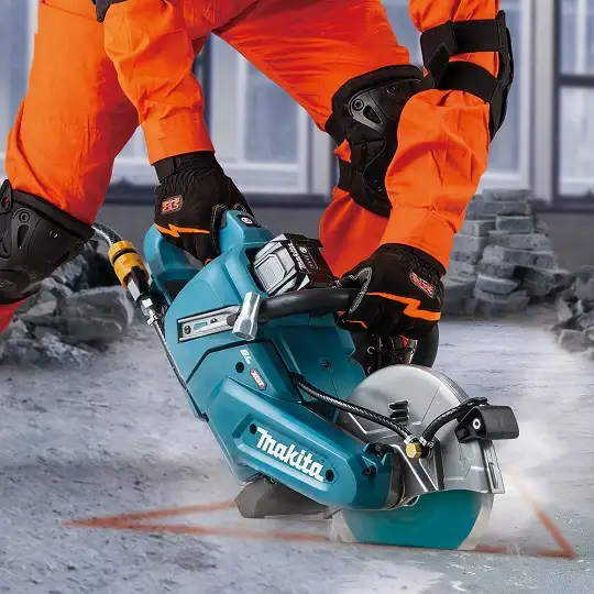 akumulatorowa przecinarka tarczowa 230mm, do cięcia betonu i stali, 40V max, Makita [CE003GZ02] Li-Ion, XGT