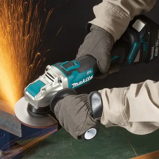 akumulatorowa szlifierka kątowa 125mm, X-Lock, 18V, Makita [DGA521ZX1] LXT