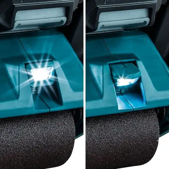 akumulatorowa szlifierka taśmowa typu czołg, 76x533mm, 40V max, Makita [BS001GZ] XGT