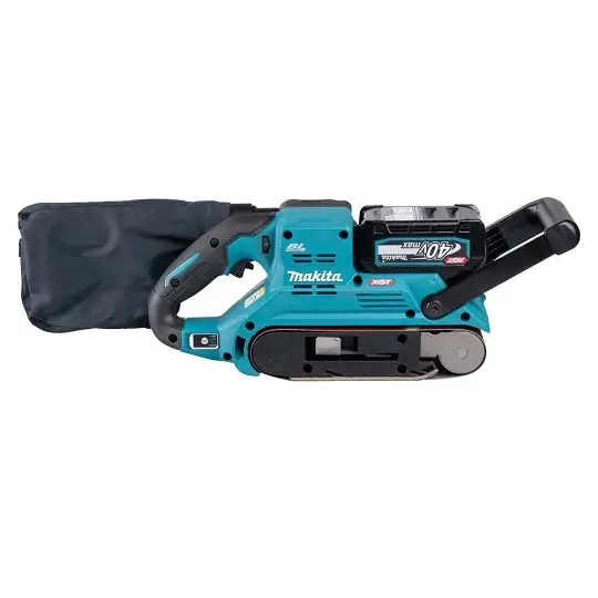 akumulatorowa szlifierka taśmowa typu czołg, 76x533mm, 40V max XGT, Makita [BS001GM201] 2x4,0Ah