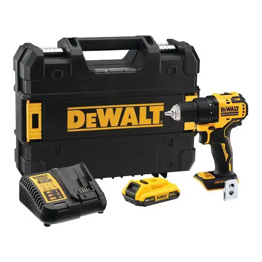 akumulatorowa wiertarko-wkrętarka 18V XR, DEWALT [DCD708D1T-QW] 2,0Ah, Li-Ion