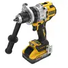 akumulatorowa wiertarko-wkrętarka udarowa 18V XR, DeWalt [DCD1007H2T-QW] 2x5,0Ah, Li-Ion, POWERSTACK