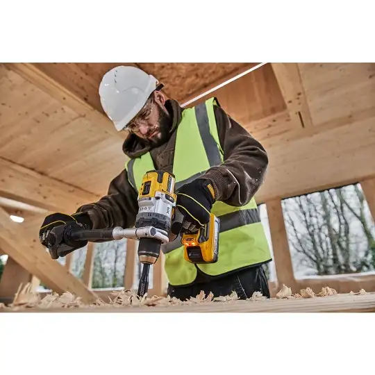 akumulatorowa wiertarko-wkrętarka udarowa 18V XR, DeWalt [DCD1007H2T-QW] 2x5,0Ah, Li-Ion, POWERSTACK