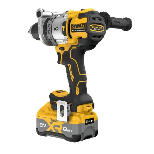 akumulatorowa wiertarko-wkrętarka udarowa 18V XR, DeWalt [DCD1007WW1T-QW] 8,0Ah, Li-Ion