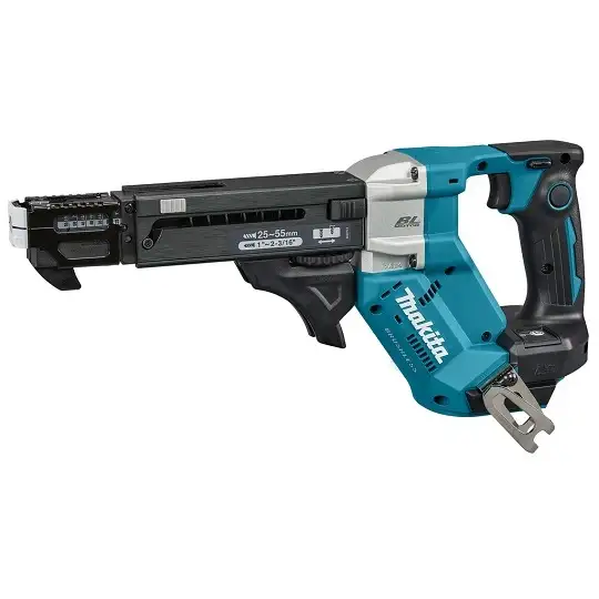 akumulatorowa wkrętarka z magazynkiem do płyt G-K, 18V, Makita [DFR551Z] Li-Ion, LXT