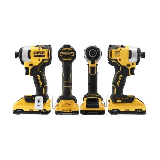 akumulatorowa zakrętarka udarowa 1/4" 18V Li-Ion 2x3,0Ah Dewalt [DCF809L2T]