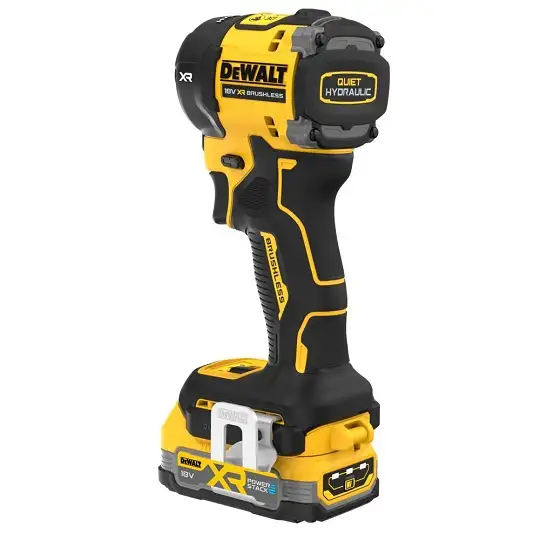 akumulatorowa zakrętarka udarowa hydrauliczna 1/4" 18V XR, 56Nm, DeWalt [DCF870E2T-QW] 2x1,7Ah, Li-Ion, POWERSTACK