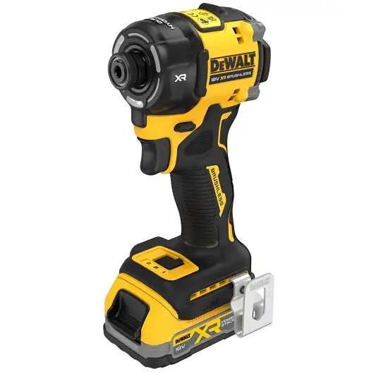 akumulatorowa zakrętarka udarowa hydrauliczna 1/4" 18V XR, 56Nm, DeWalt [DCF870E2T-QW] 2x1,7Ah, Li-Ion, POWERSTACK