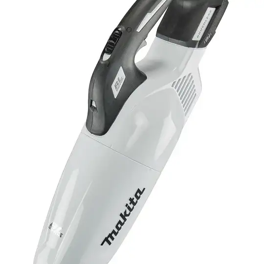 akumulatorowy odkurzacz pionowy bezworkowy 18V, biały, Makita [DCL283FZW] Li-Ion, LXT