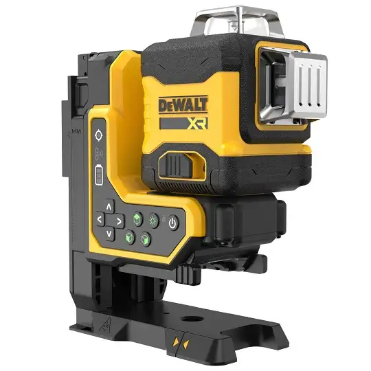 akumulatorowy, samopoziomujący laser 3-wiązkowy 360° z wiązką zieloną do 80m, 18V XR DeWALT [DCLE34035B-XJ] Li-Ion