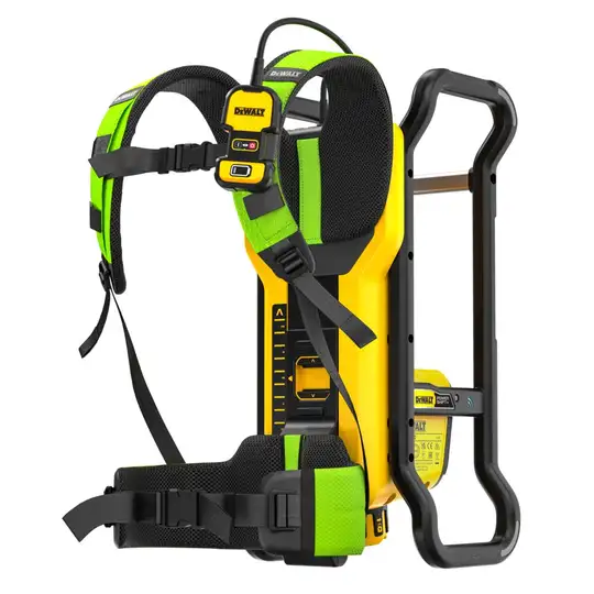 akumulatorowy wibrator plecakowy do betonu, POWERSHIFT, 554 Wh, DeWalt [DCPS310N-XJ]