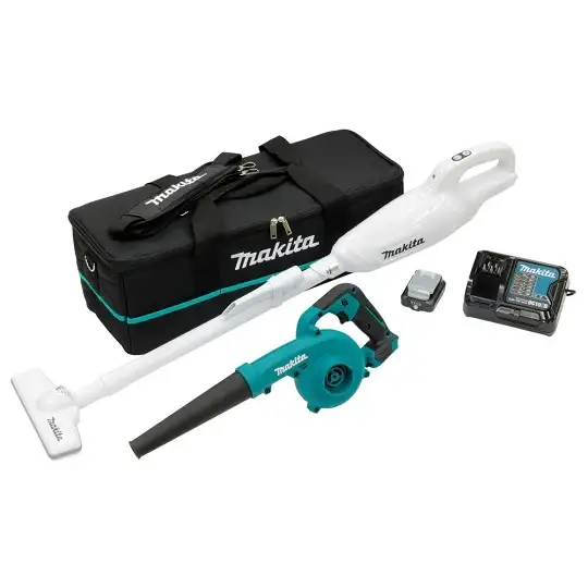 akumulatorowy zestaw Combo 12V max, UB100D + CL108FD, Makita [CLX245SAX1] 2,0Ah, Li-Ion, CXT