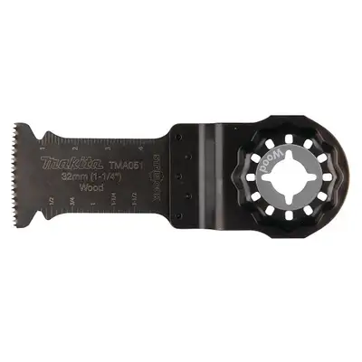 brzeszczot HCS do narzędzi wielofunkcyjnych, 32x50mm, do cięcia wgłębnego miękkiego drewna, Makita [B-64858]