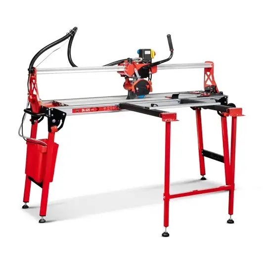 elektryczna przecinarka na mokro do płytek do 124cm, DL-125 1200, Rubi [56924] z funkcją zagłębiania