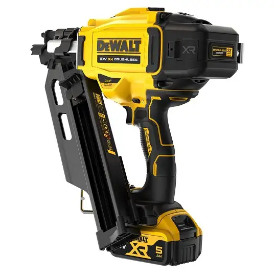 gwoździarka akumulatorowa do gwoździ 50-90mm, 18V XR, DeWalt [DCN930P2-QW] 2x5,0Ah, Li-Ion