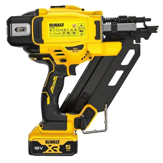 gwoździarka akumulatorowa do gwoździ 50-90mm, 18V XR, DeWalt [DCN930P2-QW] 2x5,0Ah, Li-Ion
