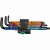komplet 9szt. kluczy trzpieniowych z kulką do śrub imbusowych, 950/9 Hex-Plus Multicolour 1, Wera [05022089001]