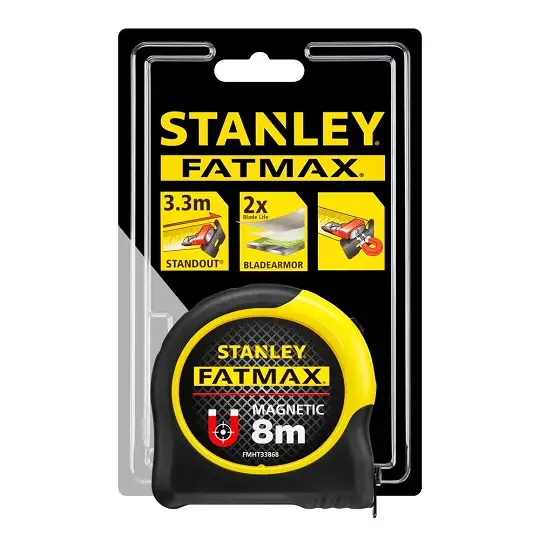 miara zwijana z magnesem 8m, FatMax, Stanley [FMHT0-33868] BladeArmor