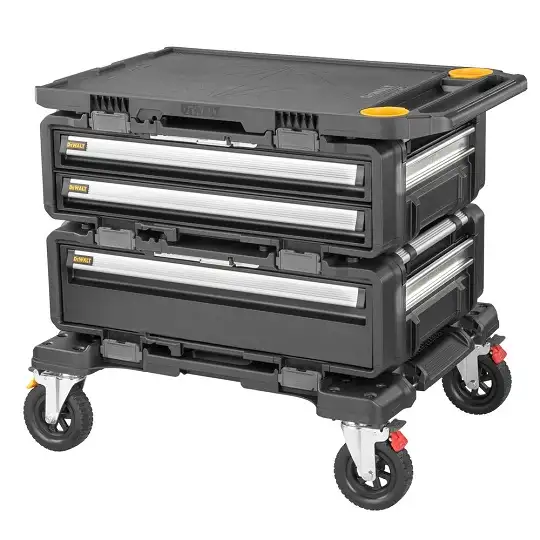 mobilny zestaw skrzyń z blatem roboczym, 4w1, ToughSystem 2.0 DXL, DeWALT [DWST60520-1]