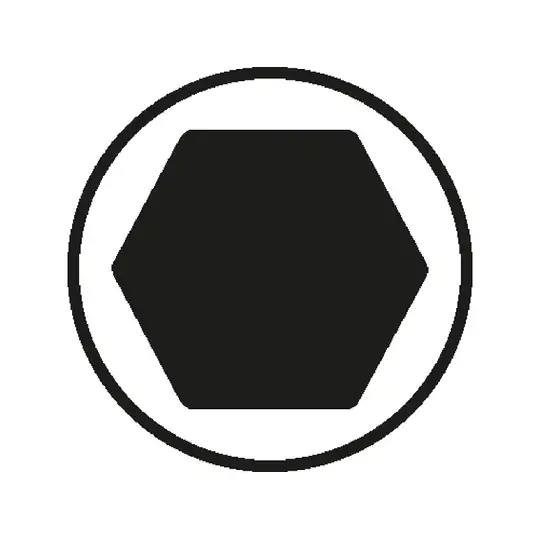 nasadka udarowa 1/2", z końcówką imbusową 6-kątną 5mm, Bahco [7993S0050]