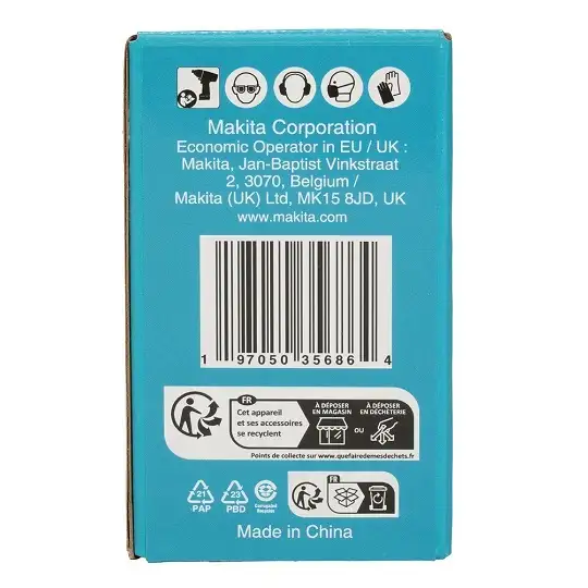 nasadka udarowa długa 1", sześciokątna, rozmiar 27mm, Makita [E-24686]