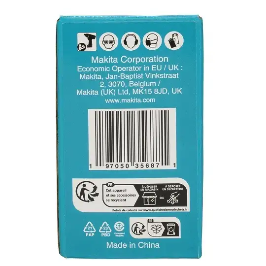 nasadka udarowa długa 1", sześciokątna, rozmiar 30mm, Makita [E-24692]