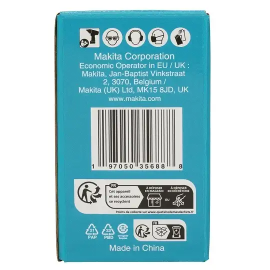 nasadka udarowa długa 1", sześciokątna, rozmiar 32mm, Makita [E-24701]