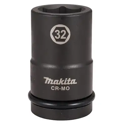 nasadka udarowa długa 1", sześciokątna, rozmiar 32mm, Makita [E-24701]